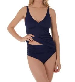 Tommy Bahama Pearl Solids Tummy Control Long Tankini Swim Top TSW80108T -Freya Fashion Shop tommy bahama tb01 tsw80108t cs1