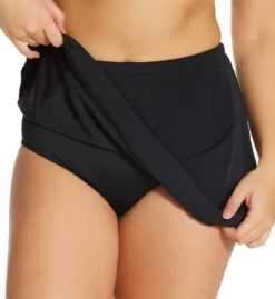 Trimshaper Solids Tummy Control Skirted Brief Swim Bottom 6527001 -Freya Fashion Shop trimshaper trim01 6527001 cs1