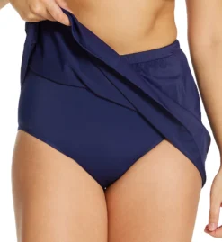 Trimshaper Solids Tummy Control Skirted Brief Swim Bottom 6527001 -Freya Fashion Shop trimshaper trim01 6527001 cs2