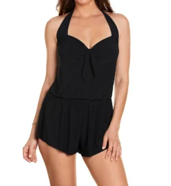 Trimshaper Solid Romy One Piece Swimsuit 6527015