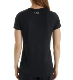 Under Armour UA Tech Solid V-Neck Short Sleeve T-Shirt 1255839 -Freya Fashion Shop under armour ua01 1255839 bs