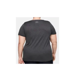 Under Armour UA Plus Size Tech Solid Short Sleeve T-Shirt 1353757 -Freya Fashion Shop under armour ua01 1353757 bs