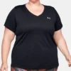 Under Armour UA Plus Size Tech Solid Short Sleeve T-Shirt 1353757 -Freya Fashion Shop under armour ua01 1353757 gs