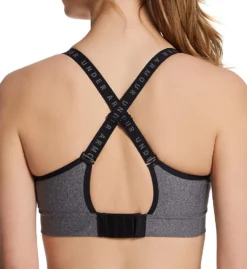 Under Armour UA Infinity Mid Heather Medium Impact Sports Bra 1362948 -Freya Fashion Shop under armour ua01 1362948 cs1