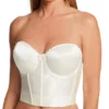 Va Bien Vintage Strapless Low Back Longline Bra 506