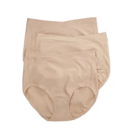 Vanity Fair Beyond Comfort Silky Stretch Brief Panty - 3 Pack 13397 -Freya Fashion Shop vanity fair vf001 13397 cs2