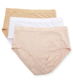 Vanity Fair Comfort Where It Counts Brief Panty - 3 Pack 13463 -Freya Fashion Shop vanity fair vf001 13463 cs2