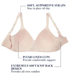 Vanity Fair Beyond Comfort Full Figure Wirefree Bra 71282 -Freya Fashion Shop vanity fair vf001 71282 cs6