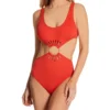 Vince Camuto Serengeti Shades Logo Ring One Piece Swimsuit V09739