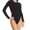 Vince Camuto Ripple Effect Rib Long Sleeve One Piece Swimsuit V69669 -Freya Fashion Shop vince camuto vc01 v69669 gs
