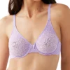 Wacoal Halo Lace Molded Underwire Bra With J-Hook 851205 -Freya Fashion Shop wacoal wac001 851205 gs