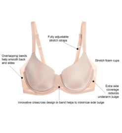 Wacoal Ultimate Side Smoother Seamless T-Shirt Bra 853281 -Freya Fashion Shop wacoal wac001 853281 cs6