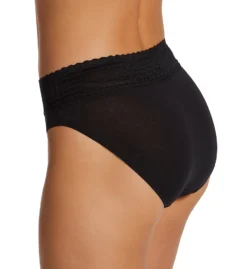 Warner's No Pinching No Problems Cotton Hi-Cut With Lace RT2091P -Freya Fashion Shop warners warn01 rt2091p bs