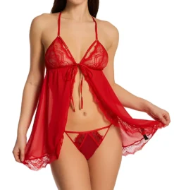 Wolf & Whistle Adele Babydoll Thong Set L998 -Freya Fashion Shop wolf whistle ww01 l998 cs1